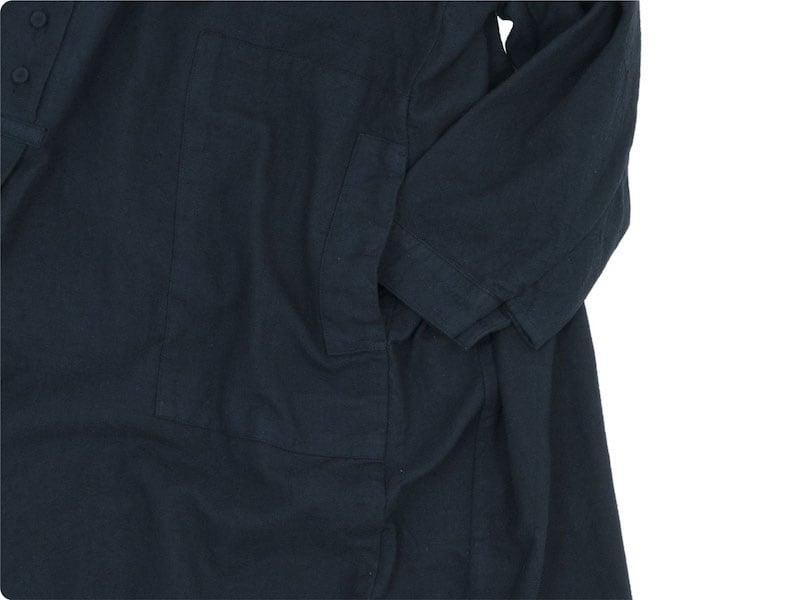 Atelier d'antan Vauʥ Cotton Shirts BLACK
