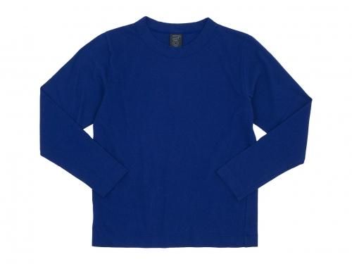 homspun(ホームスパン) 30/1天竺 長袖Tシャツ パープル homspun