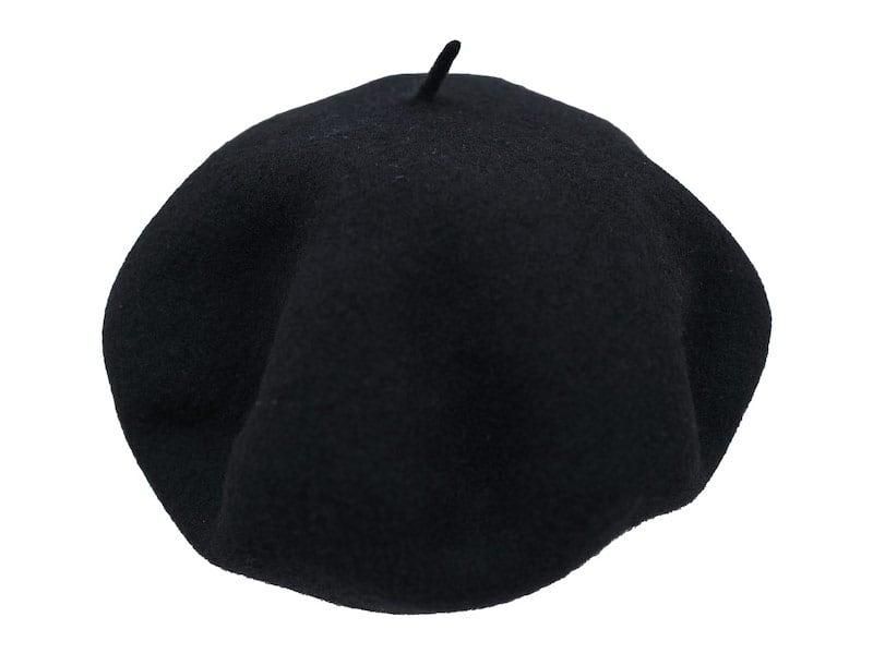 MHL. WOOL BERET 10BLACK