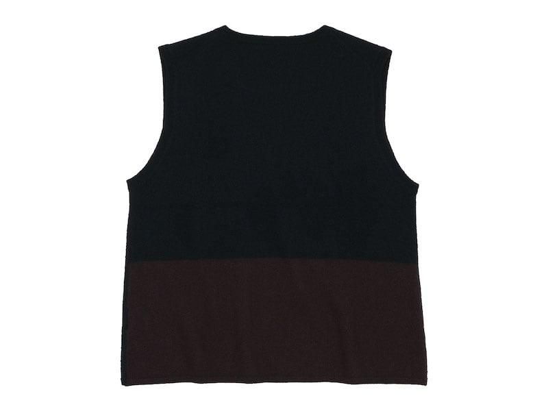 MHL. FELTED DRY WOOL VEST 10Black ̥ǥ
