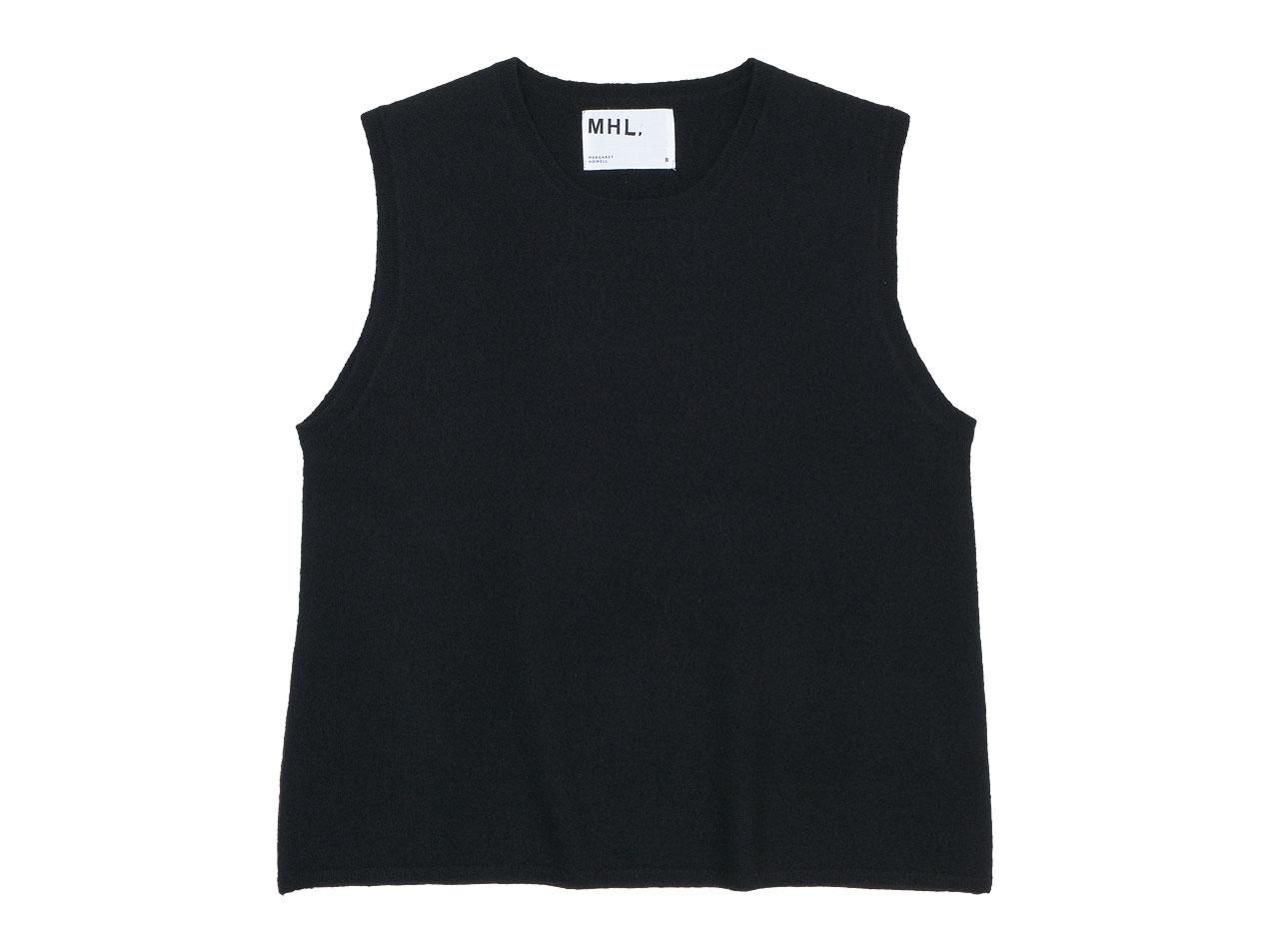 MHL. FELTED DRY WOOL VEST 10Black 〔メンズ〕 MHL.通販・取扱い rusk