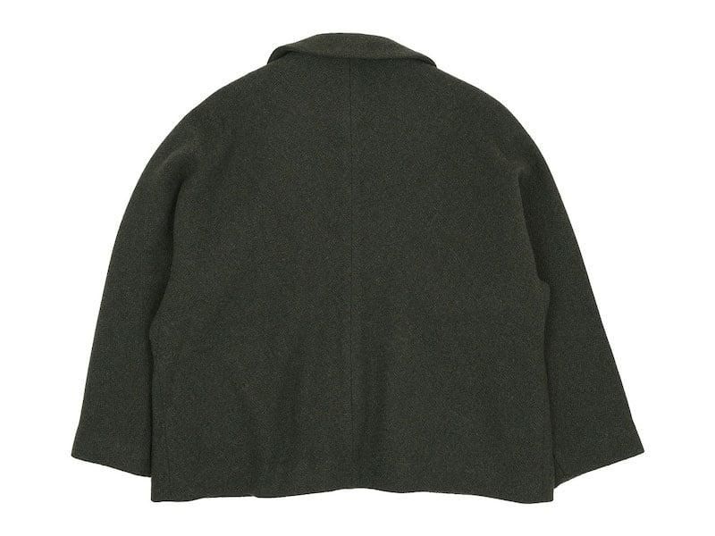 Atelier d'antan Clouetʥ롼 Round Collar Wool Jacket OLIVE