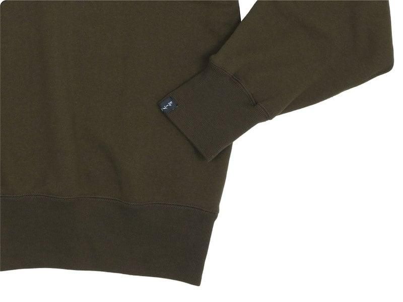 MHL. LIGHT LOOPBACK COTTON CREW NECK 180Khaki ̥󥺡