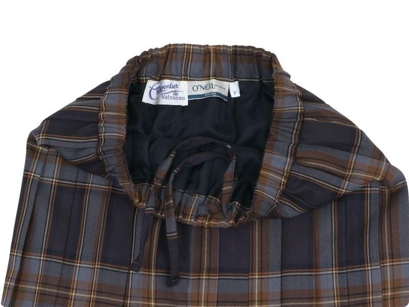Charpentier de Vaisseau Bride O'neil of Dublin ץ꡼ĥ Long DARK BROWN x GRAY CHECK