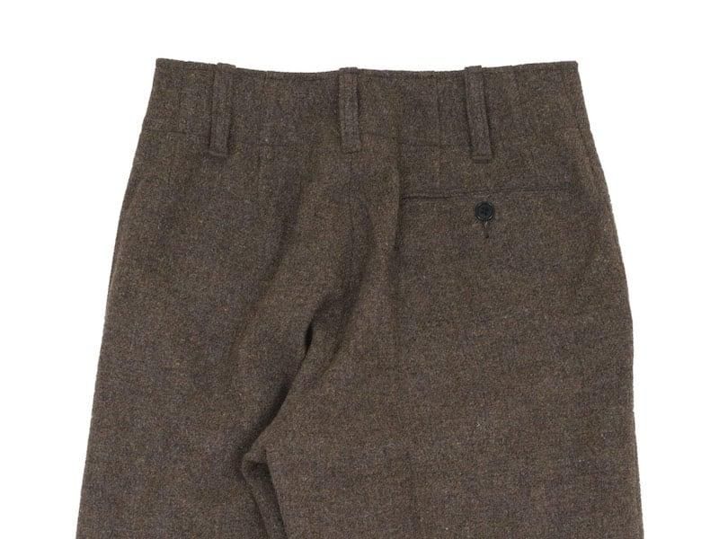 Charpentier de Vaisseau Brent Tweed Tuck Pants LIGHT BROWN