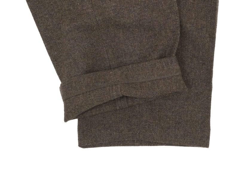 Charpentier de Vaisseau Brent Tweed Tuck Pants LIGHT BROWN