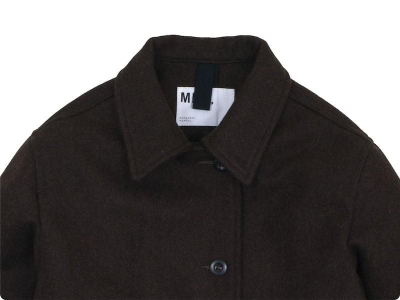 MHL. COARSE WOOL MELTON BLOUSON 53BROWN ̥ǥ