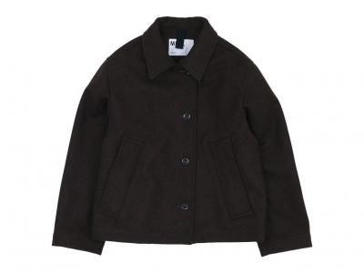 MHL. COARSE WOOL MELTON BLOUSON 53BROWN ̥ǥ