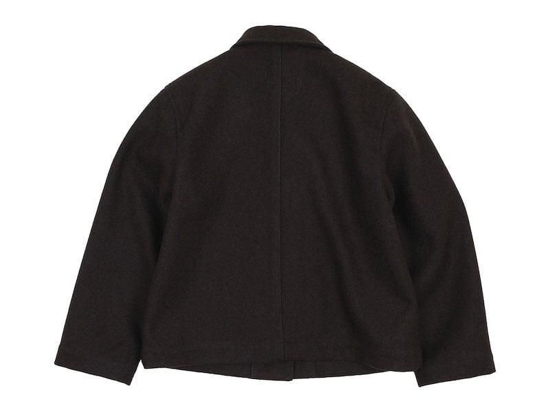 MHL. COARSE WOOL MELTON BLOUSON 143GREEN ̥ǥ
