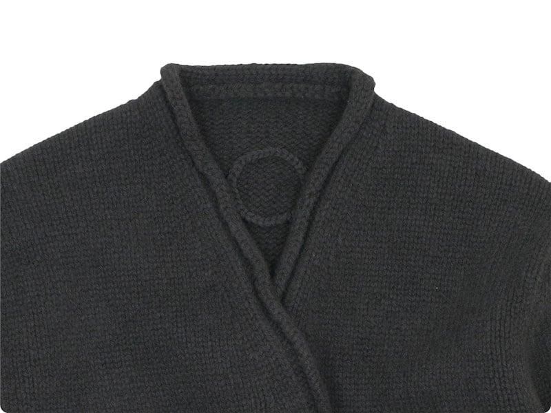 Atelier d'antan Degasʥɥ Wool Knit Cardigan OLIVE