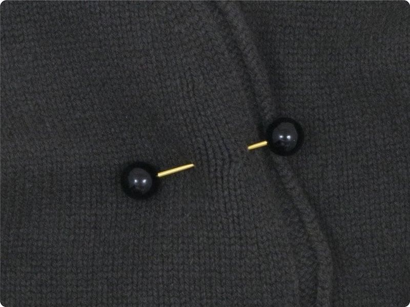Atelier d'antan Degasʥɥ Wool Knit Cardigan OLIVE