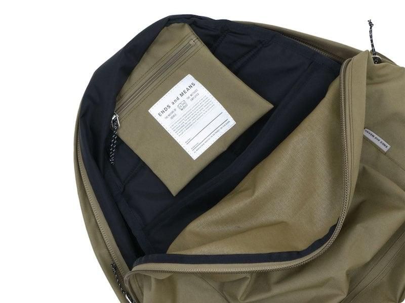 ENDS and MEANS Daytrip Backpack TAN