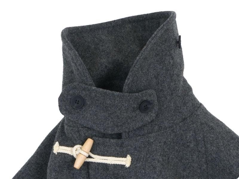 Charpentier de Vaisseau Trisha Shawl Short Coat GRAY