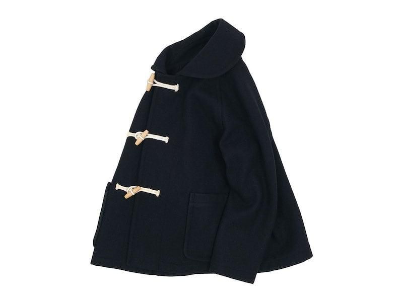 Charpentier de Vaisseau Trisha Shawl Short Coat BLACK