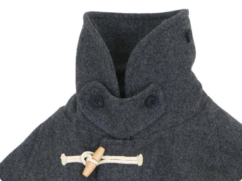Charpentier de Vaisseau Toril Shawl Long Coat GRAY