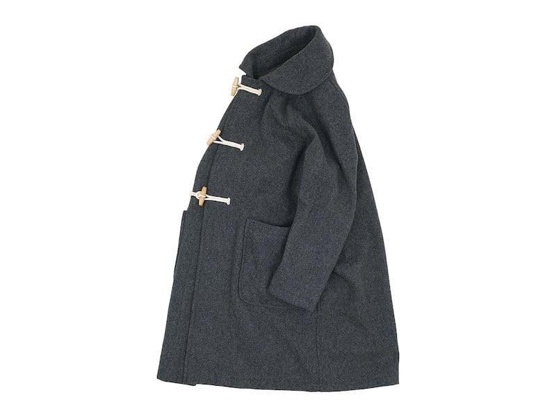Charpentier de Vaisseau Toril Shawl Long Coat GRAY
