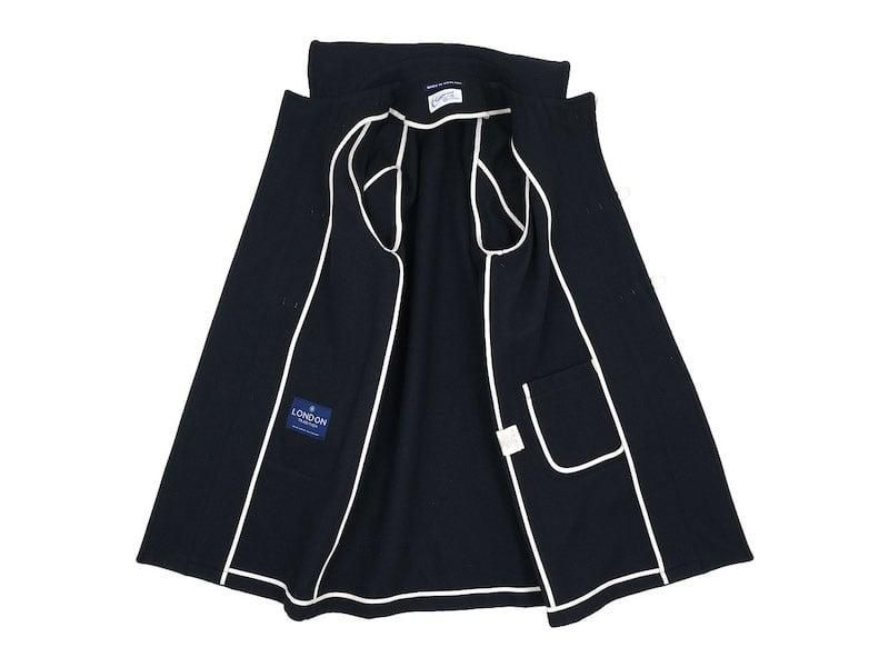 Charpentier de Vaisseau Toril Shawl Long Coat BLACK