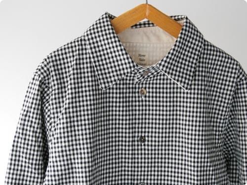 EEL FUKURAMUNO SHIRTS 17 BLACK GINGHAM