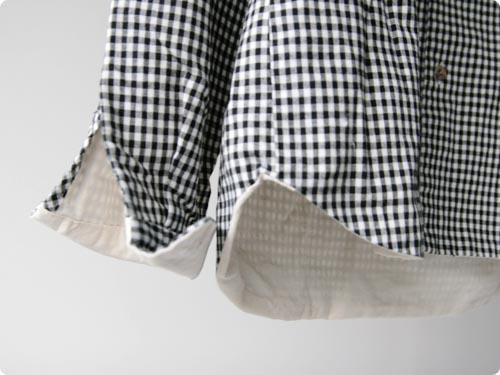 EEL FUKURAMUNO SHIRTS 17 BLACK GINGHAM