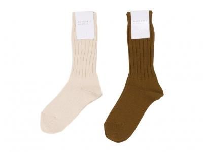 MARGARET HOWELL COTTON CASHMERE RIB SOCKS ̥ǥ
