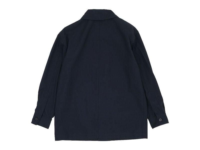 MARGARET HOWELL BRUSHED WOOL COTTON TWILL BLOUSON 120NAVY ̥󥺡