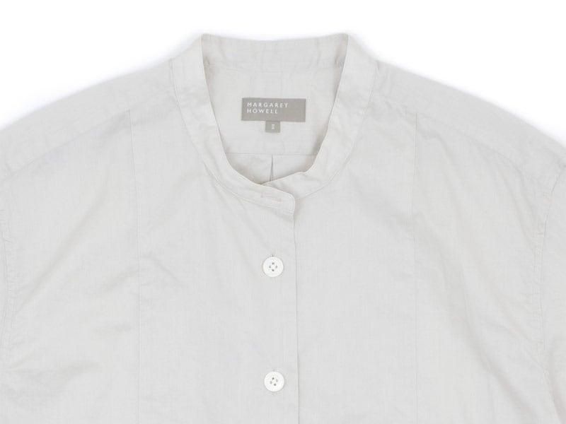 MARGARET HOWELL SHEER COTTON SHIRTS 32CHALK ̥ǥ