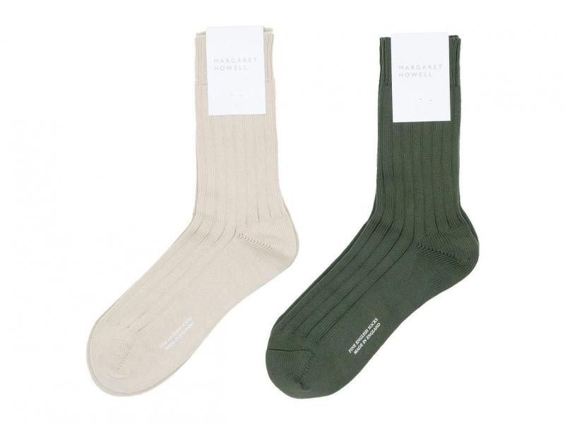 MARGARET HOWELL HEAVY COTTON SOCKS ̥ǥ