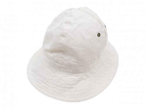 MHL. WASHED COMPACT COTTON HAT 42NATURAL