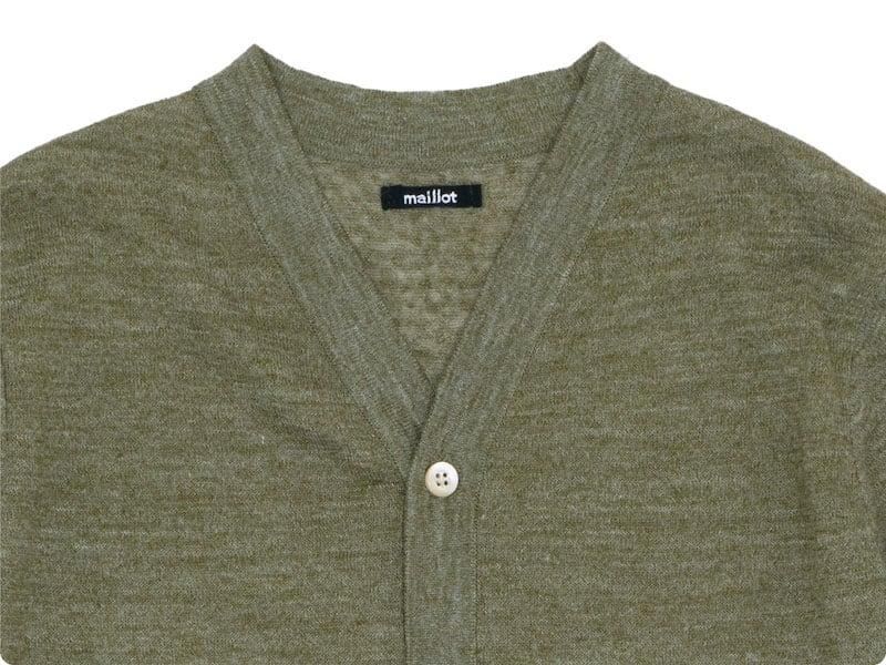 maillot mature summer cardigan KHAKI