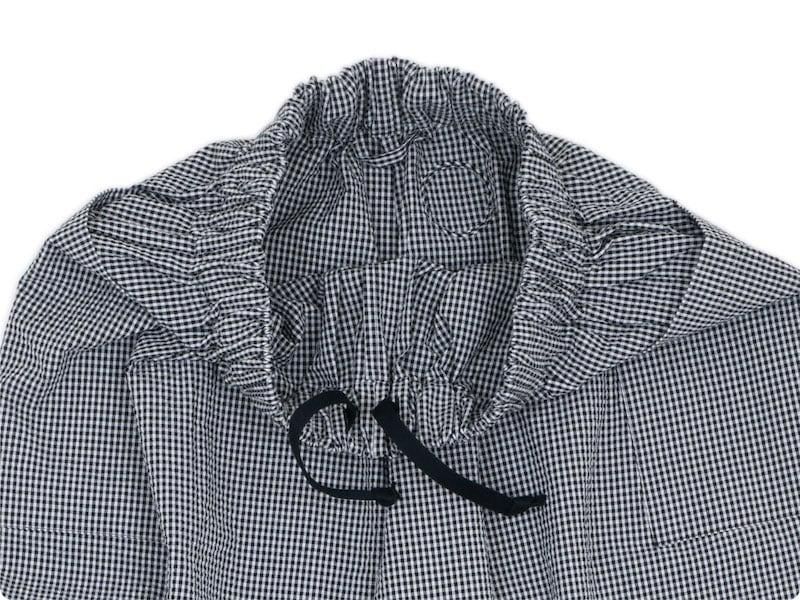 Atelier d'antan Perriereʥڥꥨ Cotton Pants WHITE x BLACK CHECK
