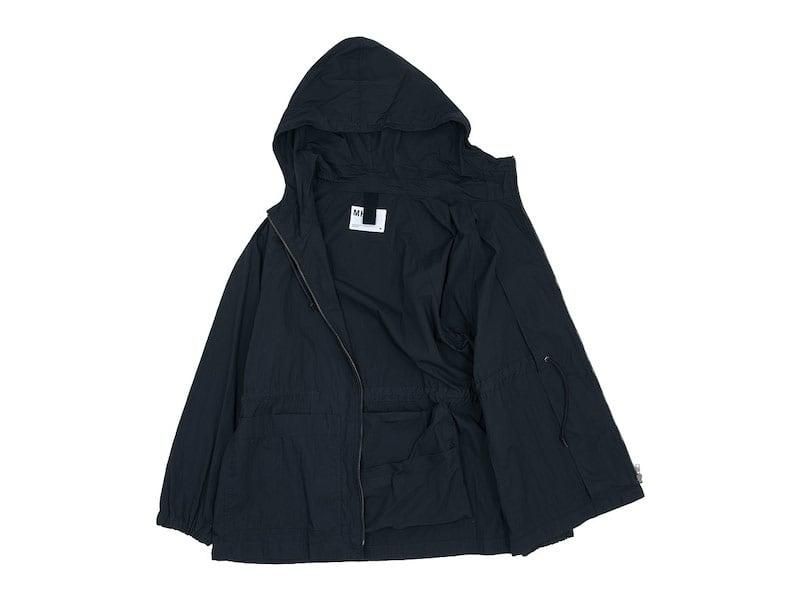 MHL. PROOFED COTTON NYLON POPLIN BLOUSON 10BLACK ̥󥺡