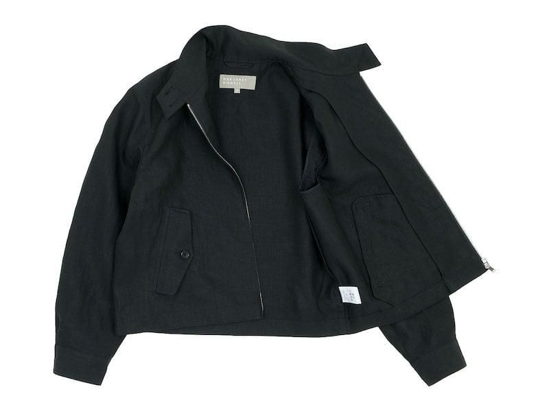 MARGARET HOWELL DENSE LINEN POPLIN BLOUSON 10BLACK ̥ǥ