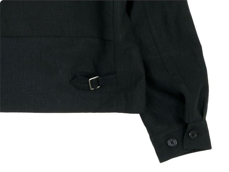 MARGARET HOWELL DENSE LINEN POPLIN BLOUSON 10BLACK ̥ǥ