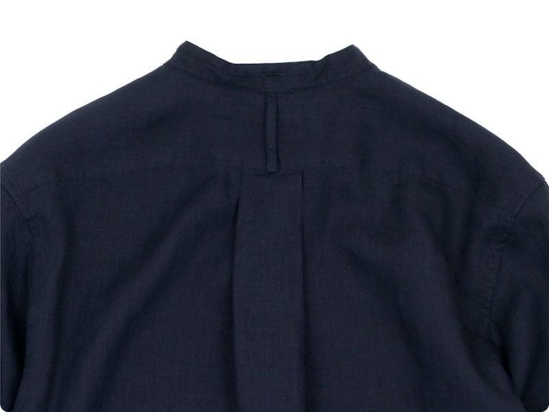 MARGARET HOWELL LINEN VOILE NO COLLAR SHIRTS 23CHARCOAL̥ǥ