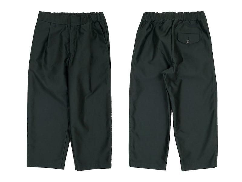 blanc one tuck trousers 