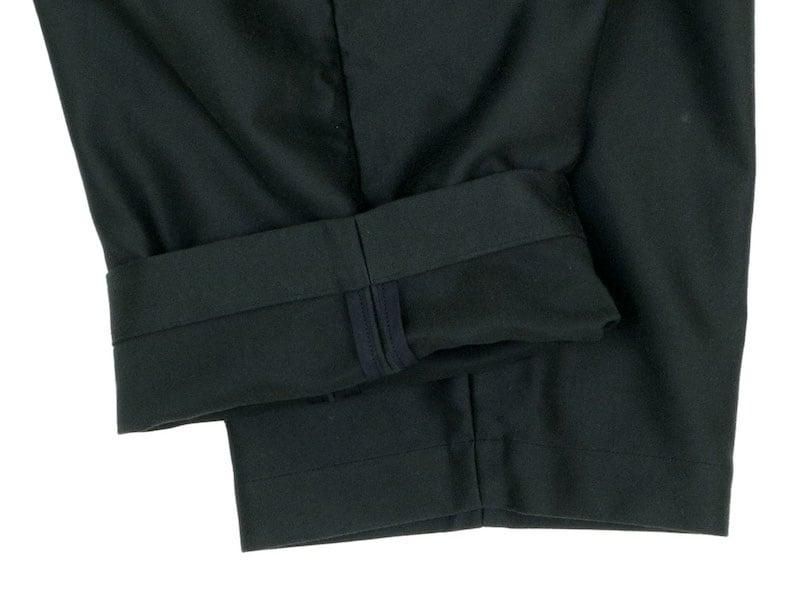 blanc one tuck trousers 