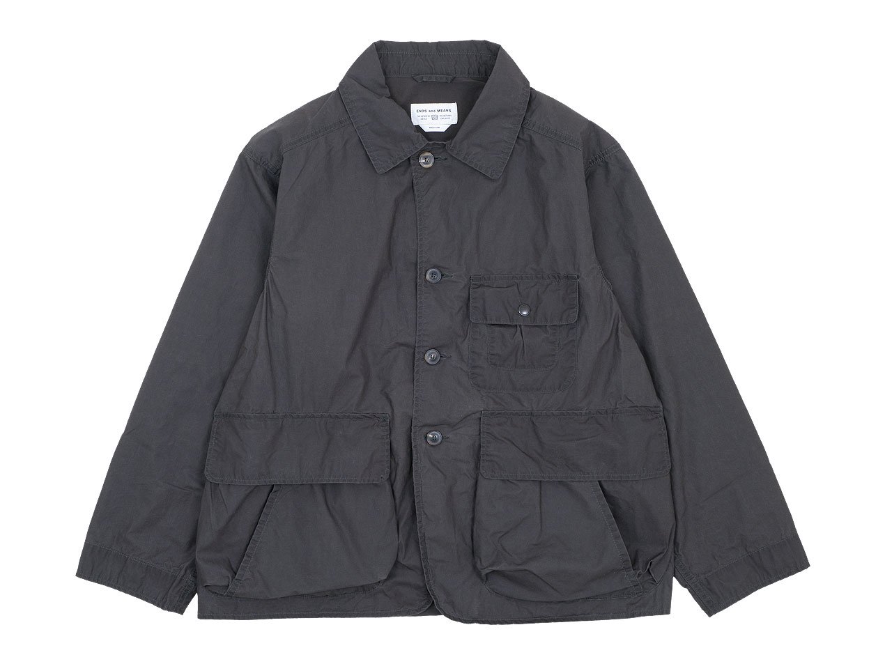 ENDS and MEANS Hunting Jacket Charcoal