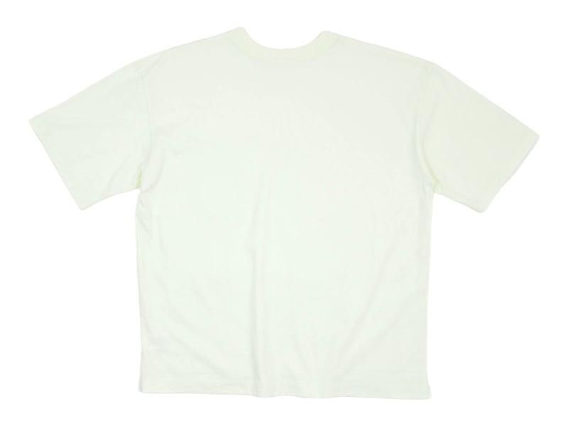 maillot soft cotton s/s pocket Tee LIGHT YELLOW