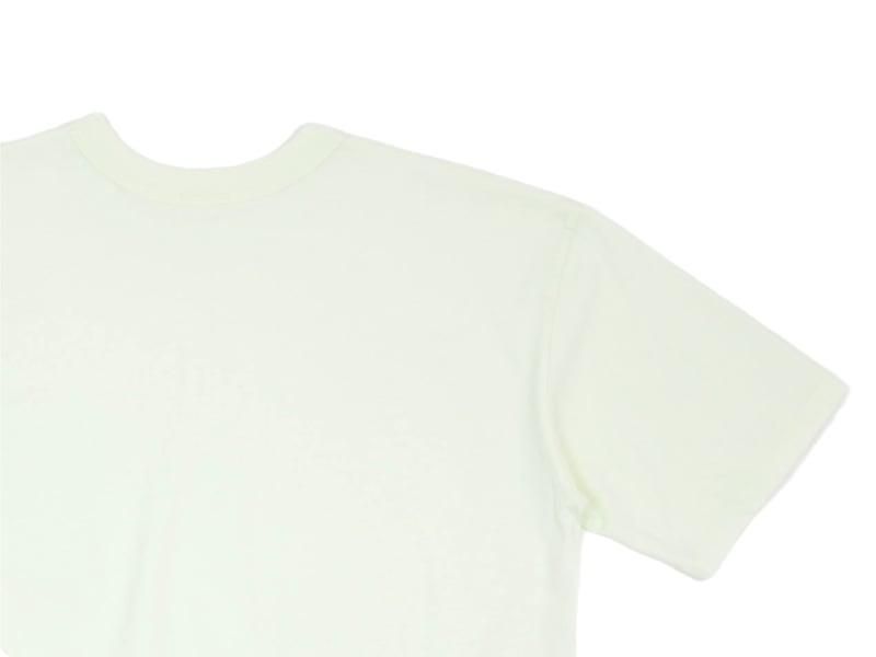 maillot soft cotton s/s pocket Tee LIGHT YELLOW