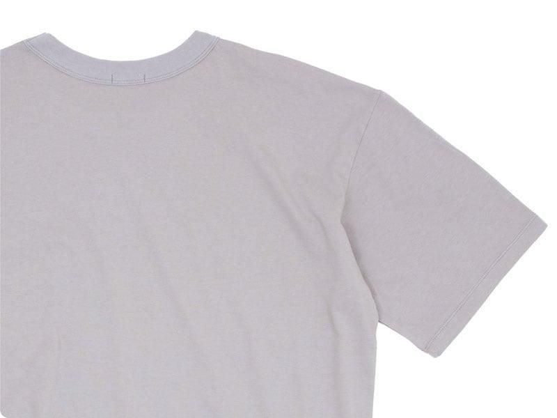 maillot soft cotton s/s pocket Tee LIGHT GRAY