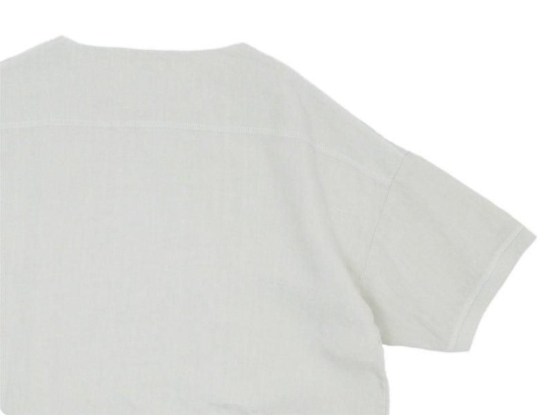 maillot linen shirts Tee IVORY MAS-22120