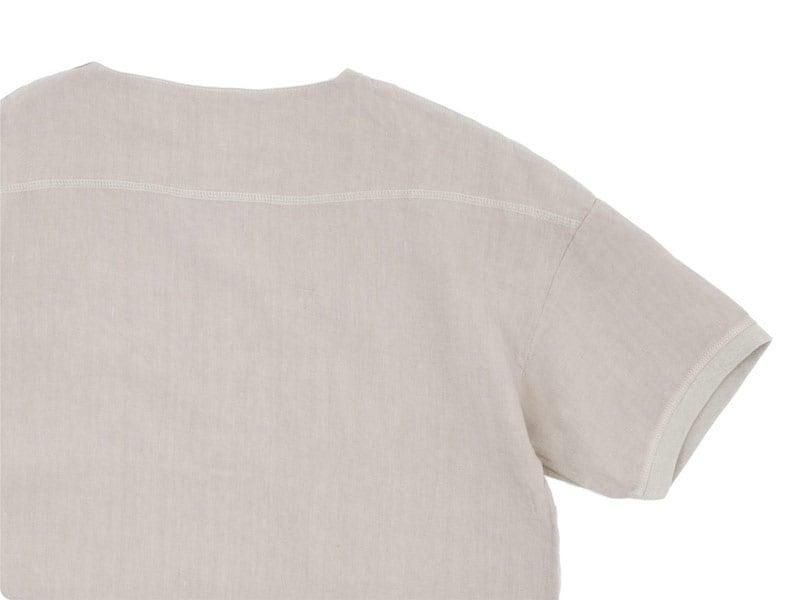 maillot linen shirts Tee BEIGE MAS-22120