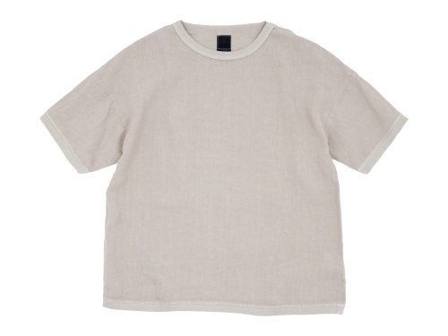 maillot linen shirts Tee BEIGE 【MAS-22120】