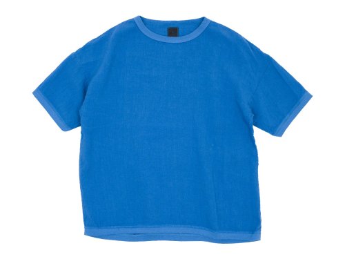 maillot linen shirts Tee FADE BLUE 【MAS-22120】