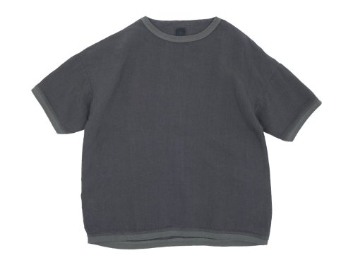maillot linen shirts Tee SMOKE GRAY 【MAS-22120】