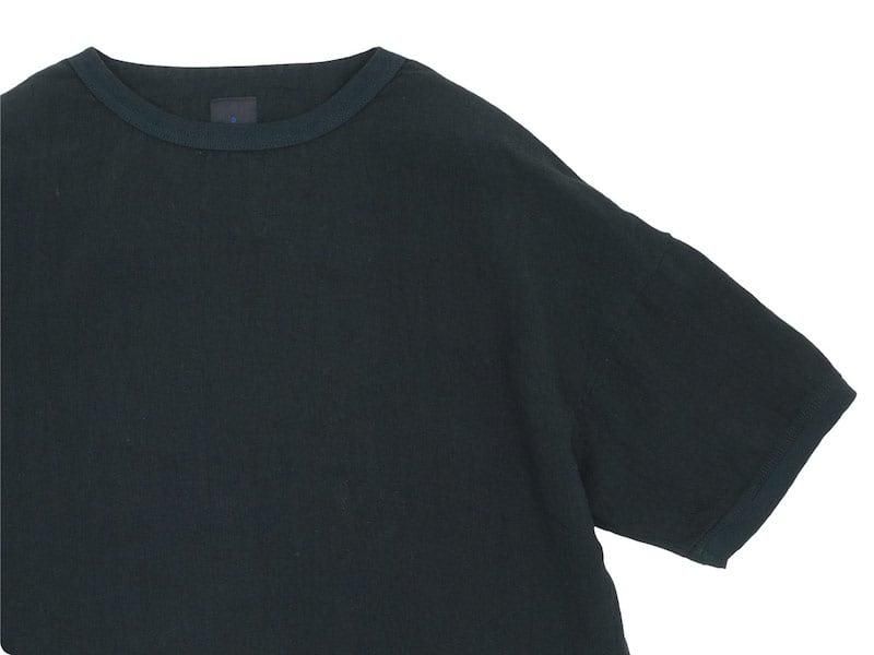 maillot linen shirts Tee BLACK MAS-22120