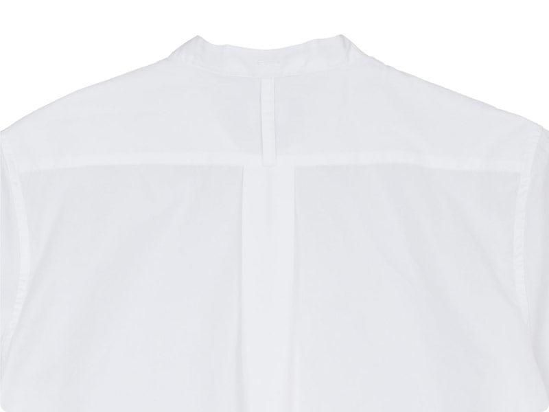 MARGARET HOWELL PLAIN COTTON POPLIN SHIRTS 30WHITE̥ǥ