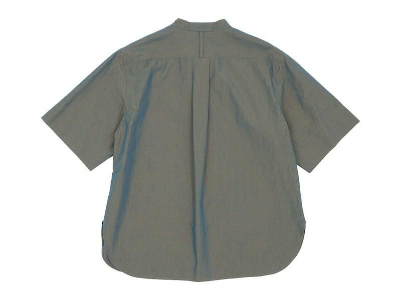 MARGARET HOWELL YARN DYED COTTON POPLIN SHIRTS 180KHAKI̥ǥ