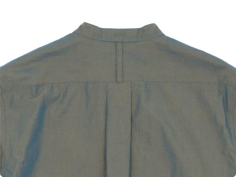 MARGARET HOWELL YARN DYED COTTON POPLIN SHIRTS 180KHAKI̥ǥ