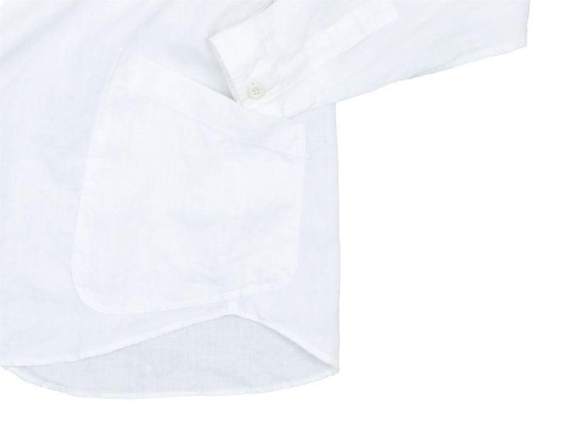 LOLO リネンプルオーバーシャツ 長袖 WHITE LOLO通販・取扱い